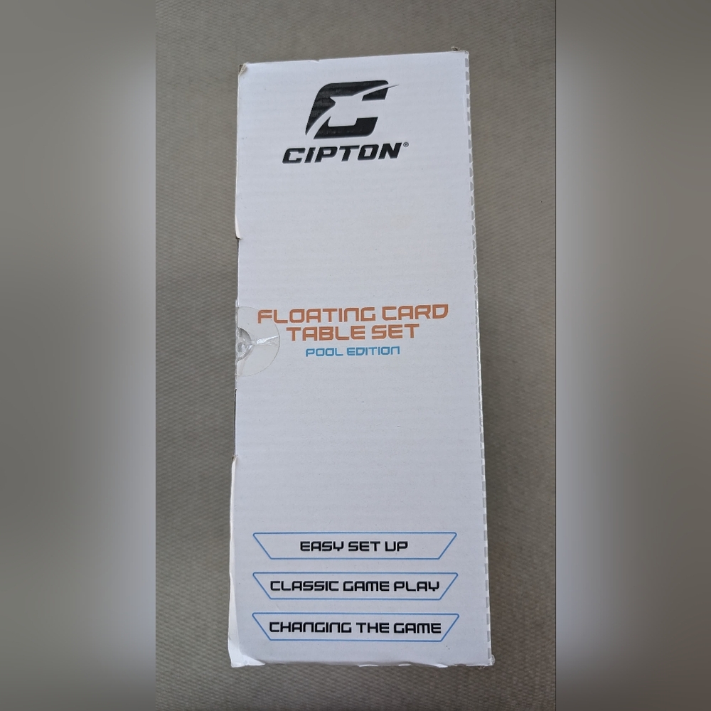NIB Cipton Floating Card Table Set (Pool Edition) - Picture 8 of 9